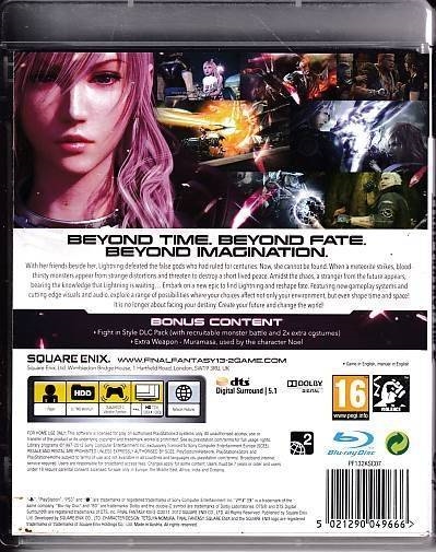 Final Fantasy XIII-2 - PS3 (B Grade) (Genbrug)